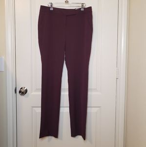 Worthington NWT Burgundy Modern Fit Dress Pants Size 10